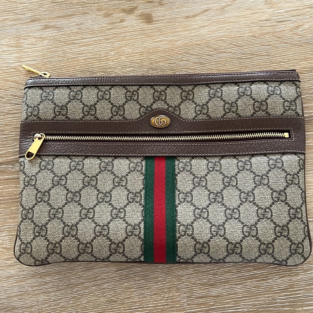 Gucci Ophidia GG Supreme Pouch